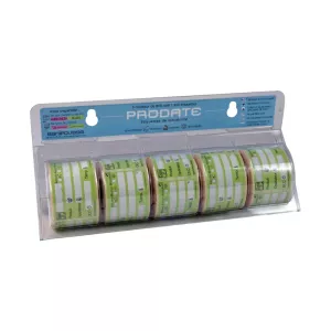 Etiquettes Prodate Std VERT 5 rlx de 250 etiquettes (M)